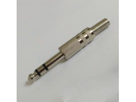 Jack Plug Stereo Metal Male